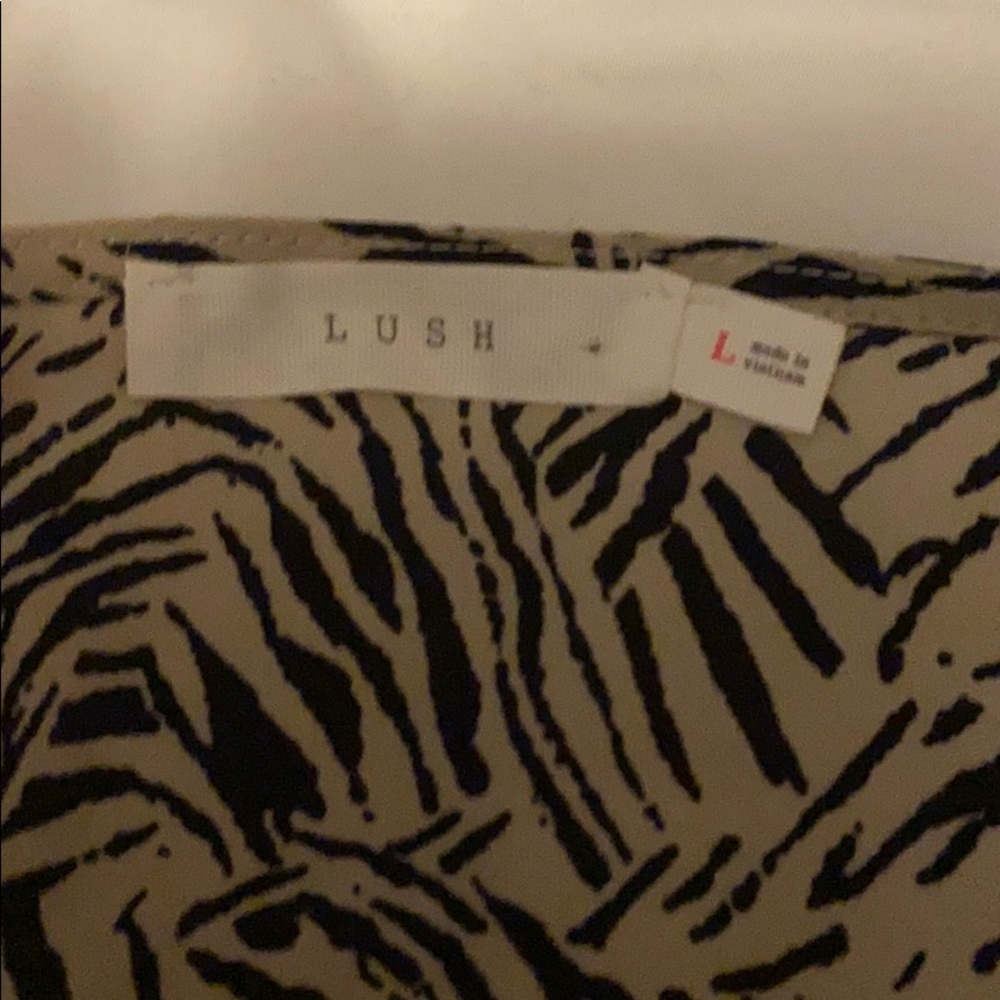 Zebra Intimate Top - Picture 3 of 4